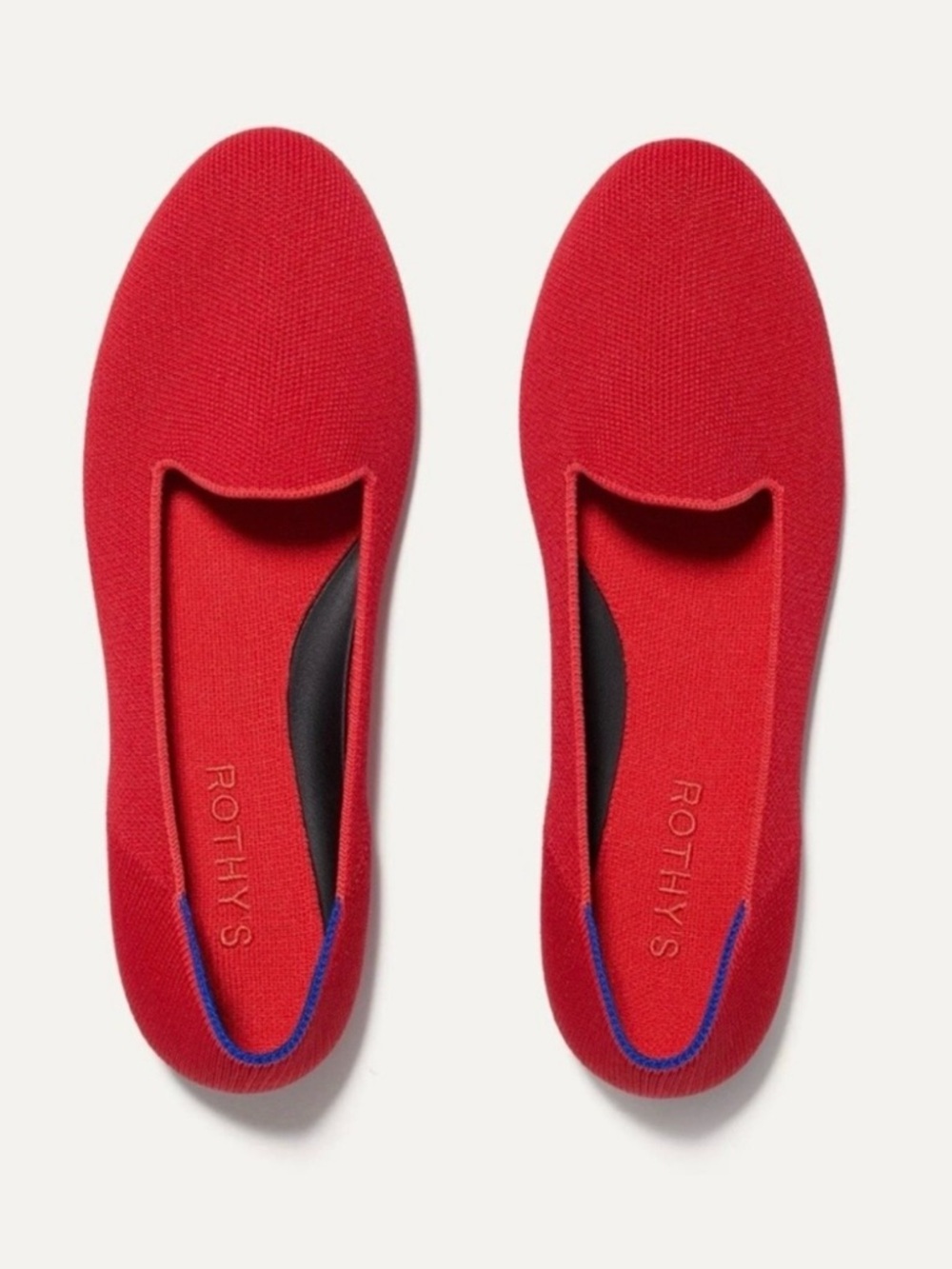 NIB Rothy’s Lounge Loafer Bombshell Red Size 11 - Picture 2 of 12